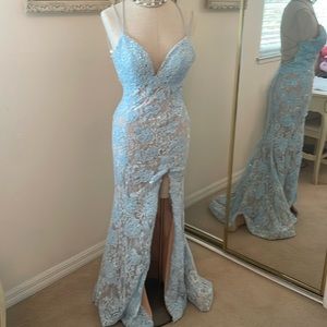 Light Blue Sherri Hill